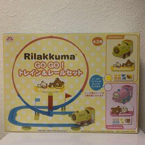 San-X Rilakkuma Go Go! Train & Rail Set Yellow Ver